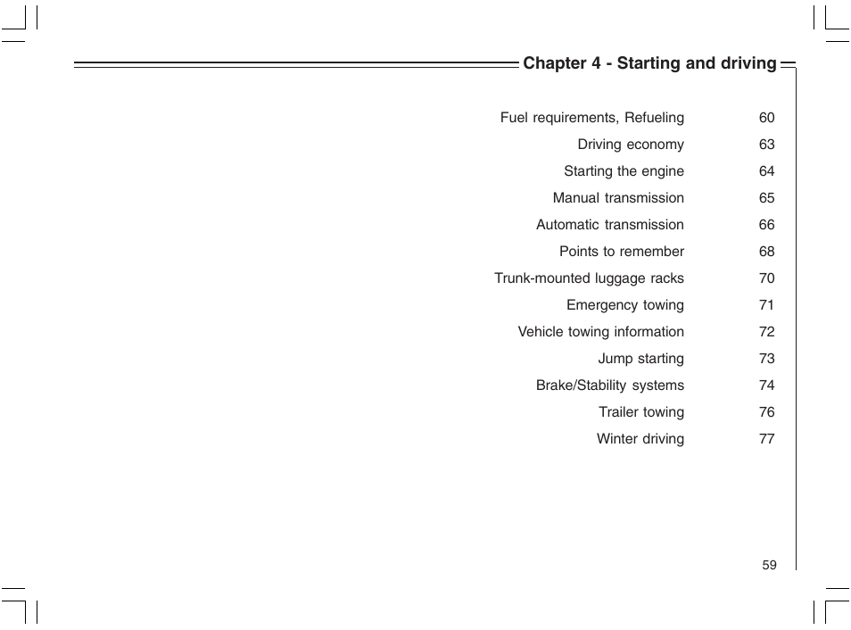 Volvo 2005 C70 User Manual | Page 65 / 210