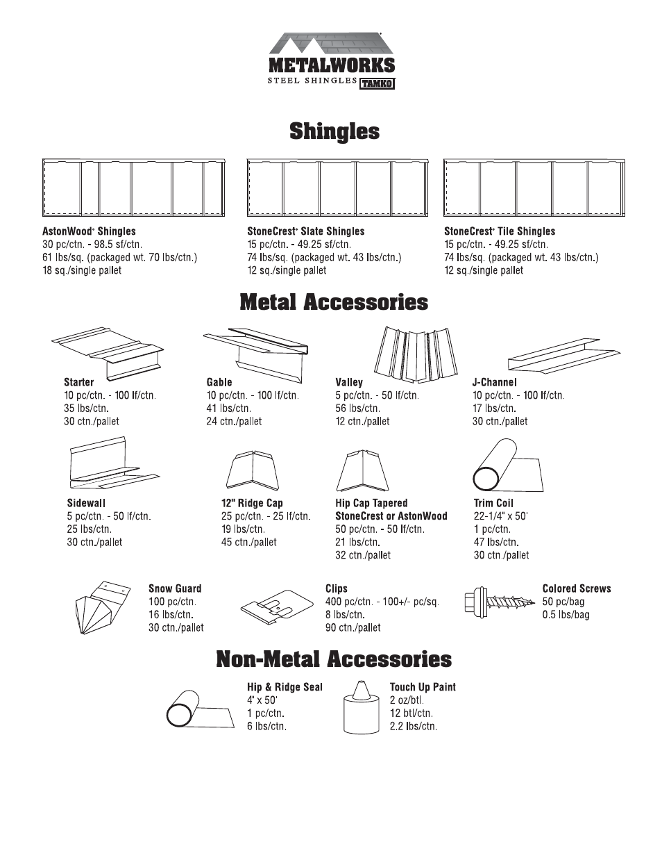 TAMKO MetalWorks User Manual | Page 6 / 8