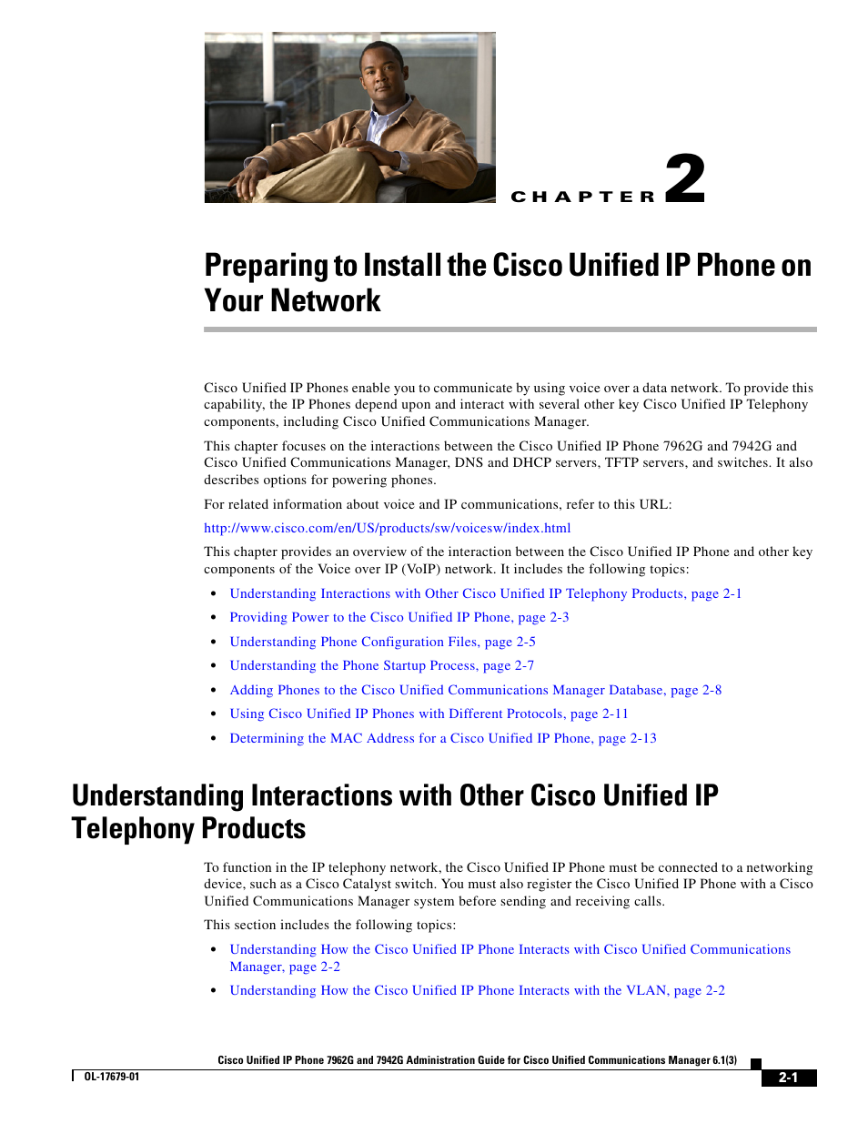 Cisco IP Phone 7942G User Manual | 14 pages