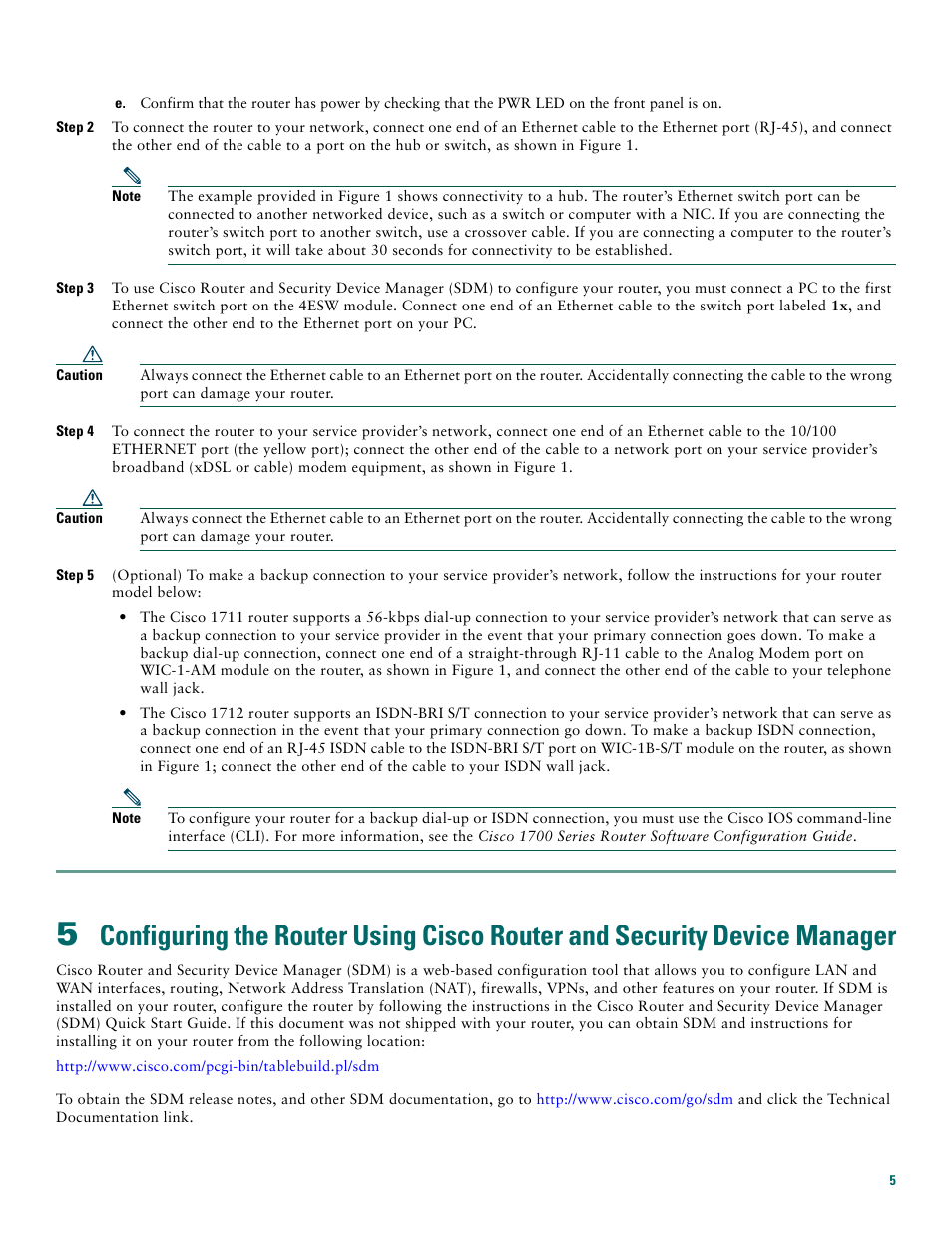 Cisco 1711 User Manual | Page 5 / 12