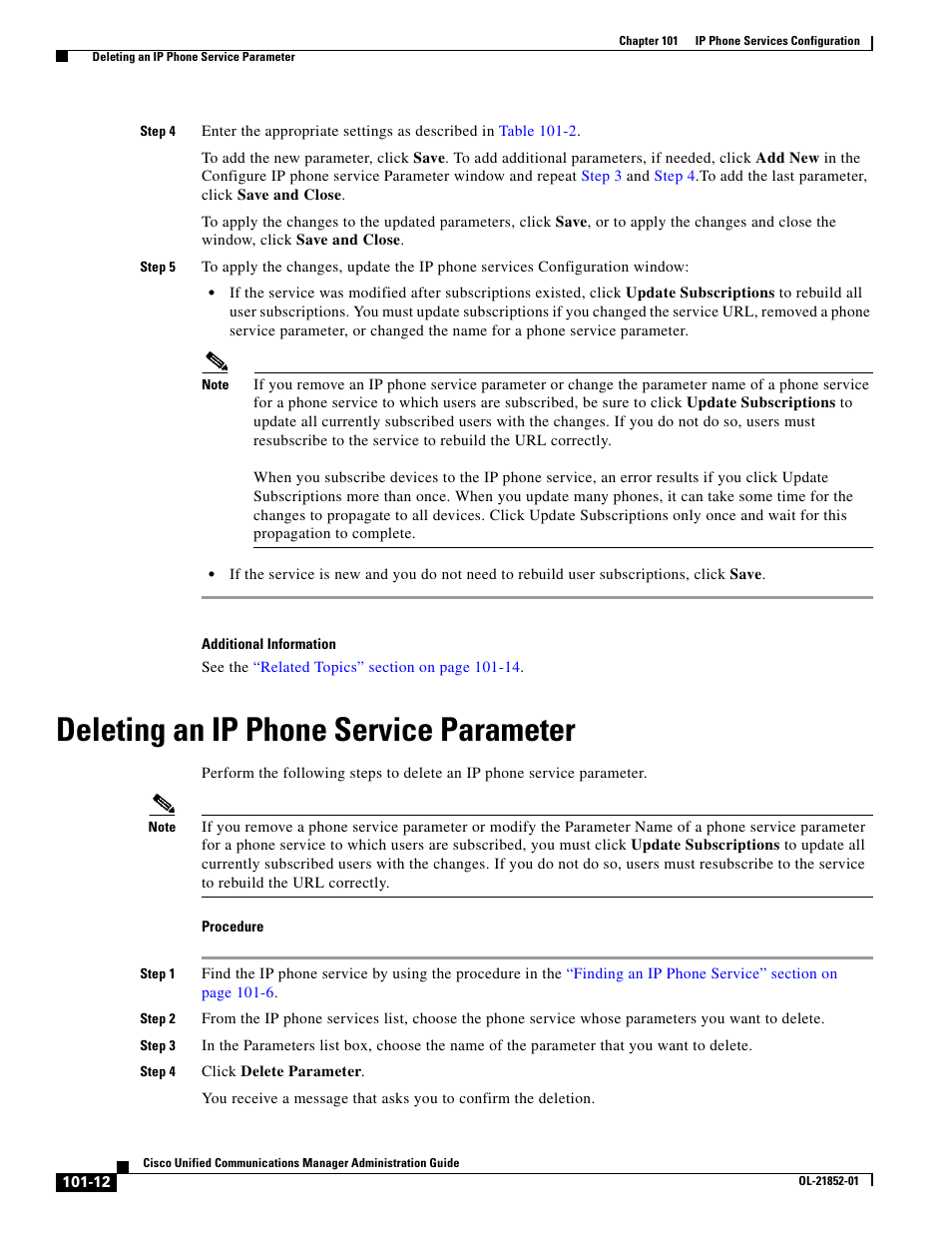 Deleting an ip phone service parameter, Deleting an ip phone service parameter” section on, Step 4 | Cisco OL-21852-01 User Manual | Page 12 / 14