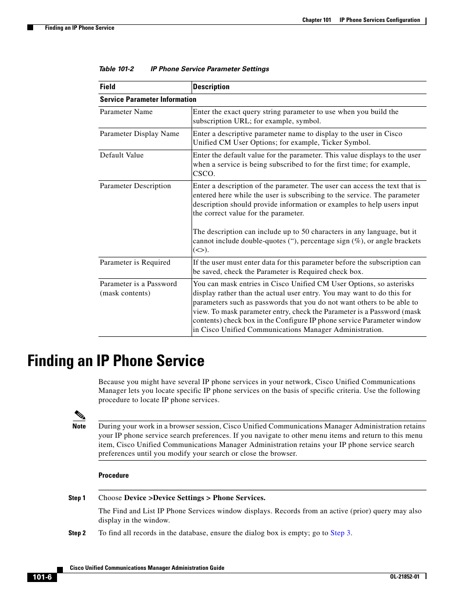 Finding an ip phone service | Cisco OL-21852-01 User Manual | Page 6 / 14