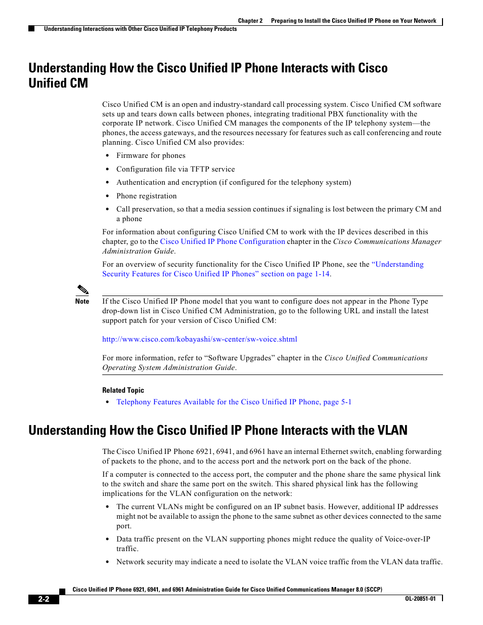 Cisco 6961 User Manual | Page 2 / 12