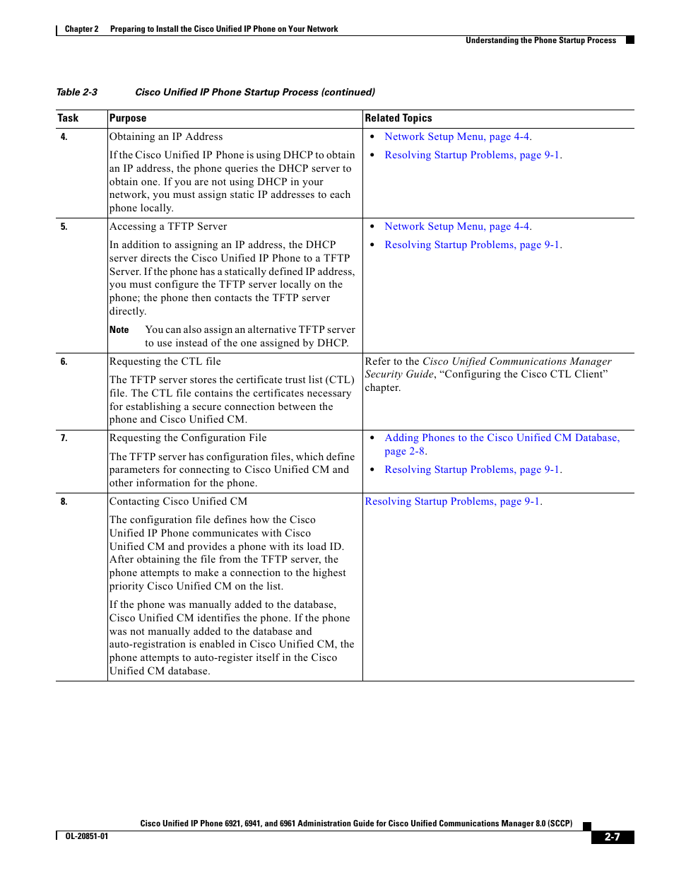 Cisco 6961 User Manual | Page 7 / 12