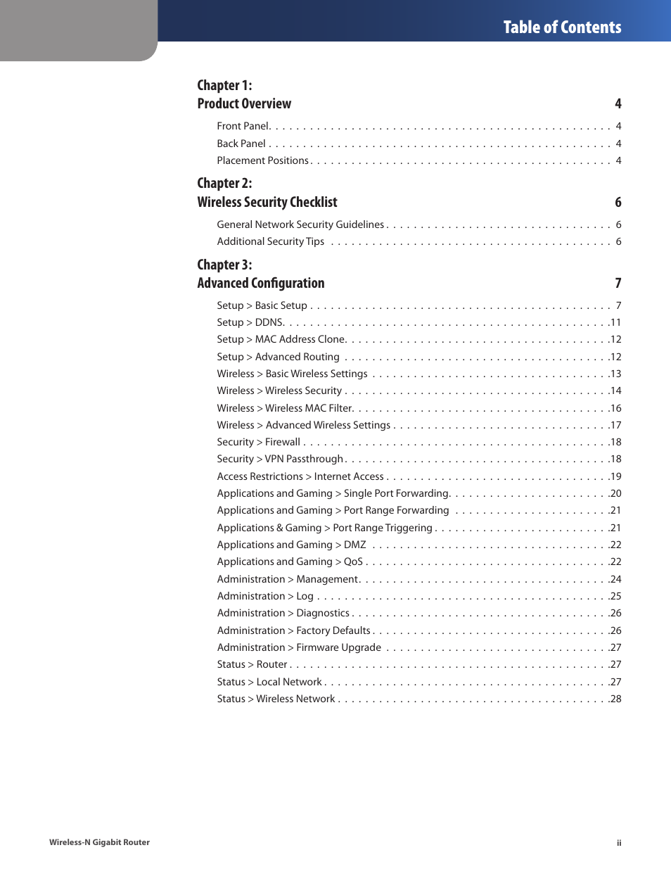Cisco WRT310N User Manual | Page 3 / 53