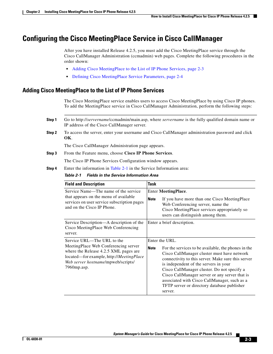 Cisco OL-6030-01 User Manual | Page 3 / 6