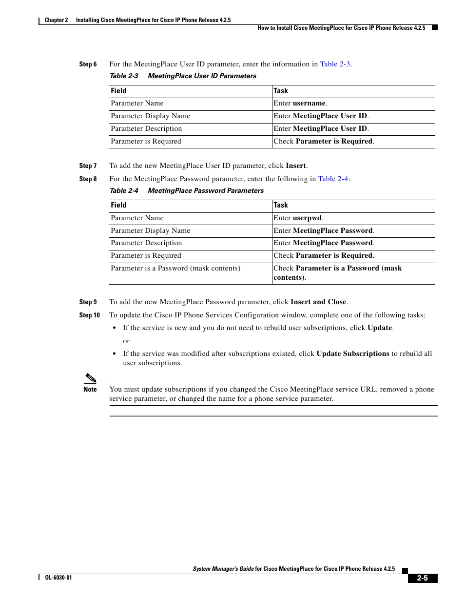 Cisco OL-6030-01 User Manual | Page 5 / 6