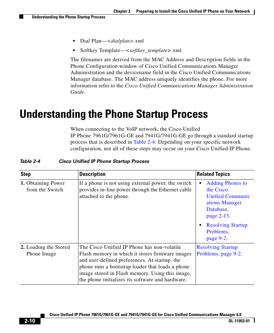 Understanding the phone startup process | Cisco OL-11953-01 User Manual | Page 10 / 20