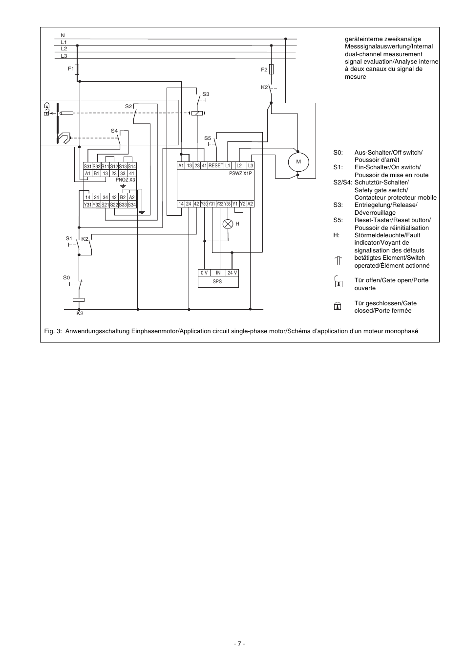 Pilz PSWZ X1P 0,5V /24-240VACDC 2n/o 1n/c 2so User Manual | Page 7 / 12