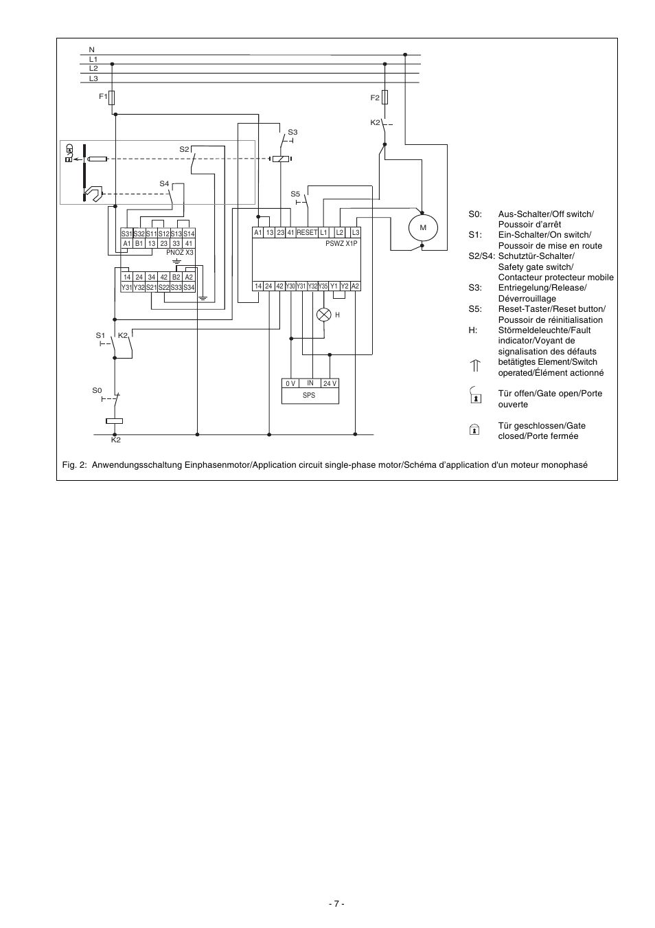 Pilz PSWZ X1P 0,5V /24-240VACDC 2n/o 1n/c 2so User Manual | Page 7 / 20