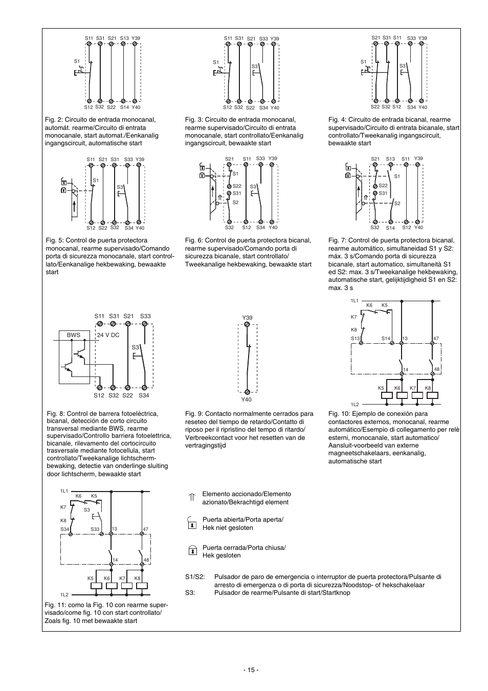 Pilz PNOZ XV3 30/24VDC 3n/o 2n/o t User Manual | Page 15 / 20