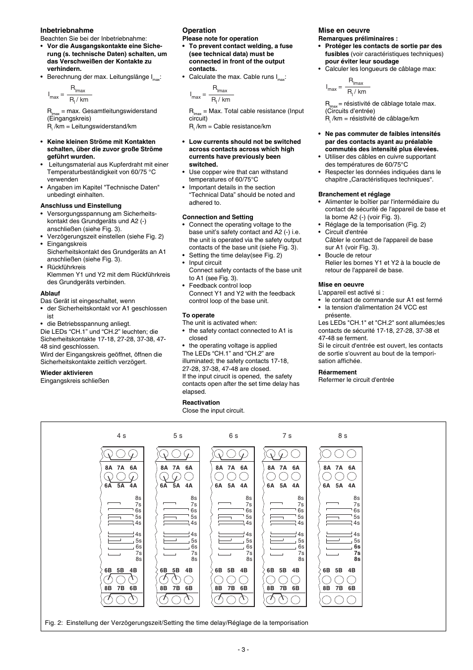 Pilz PZE X4V 8/24VDC 4n/o User Manual | Page 3 / 6