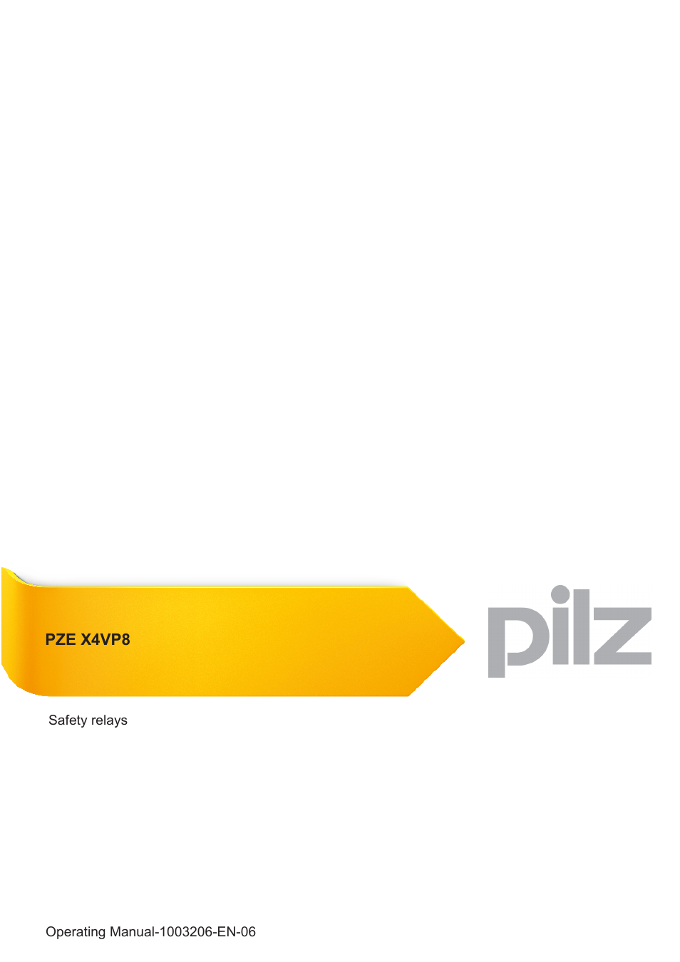 Pilz PZE X4VP8 24VDC 4n/o User Manual | 16 pages