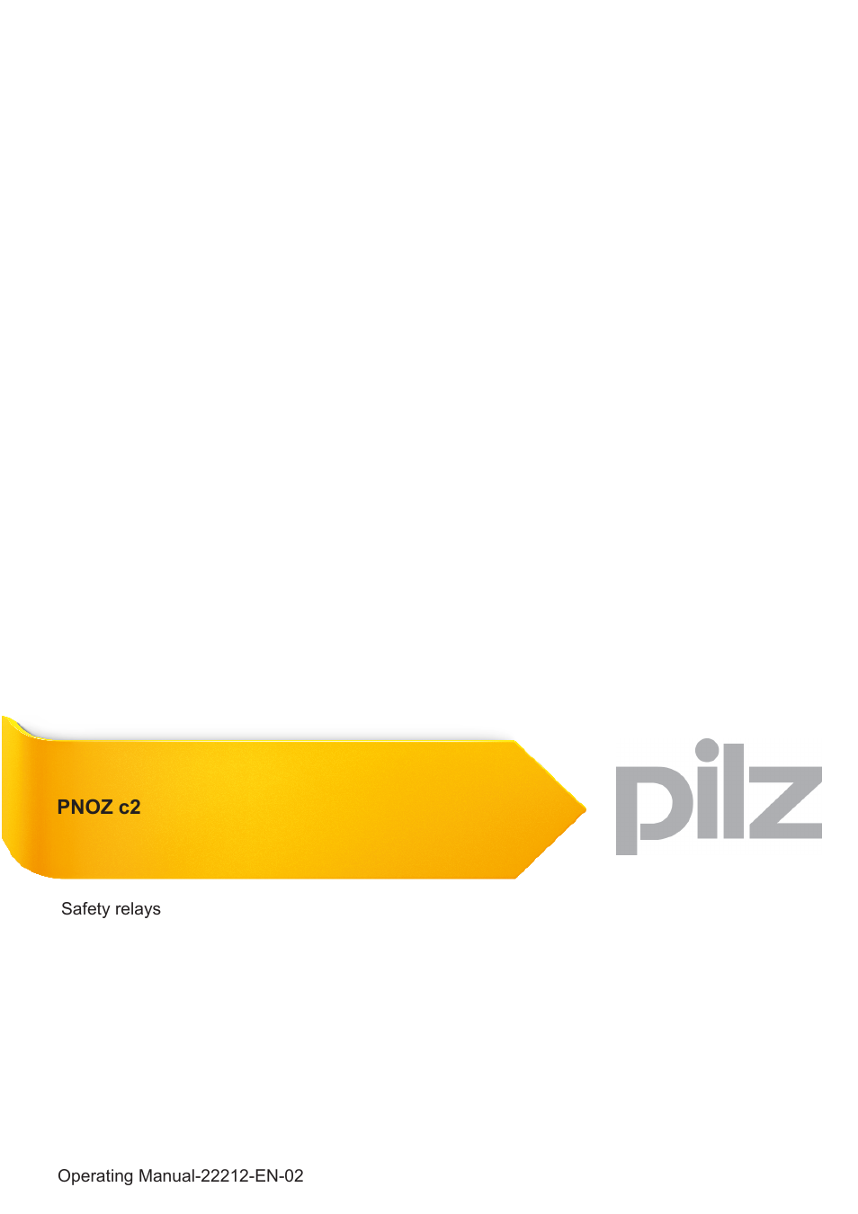 Pilz PNOZ c2 24VDC 2n/o User Manual | 15 pages