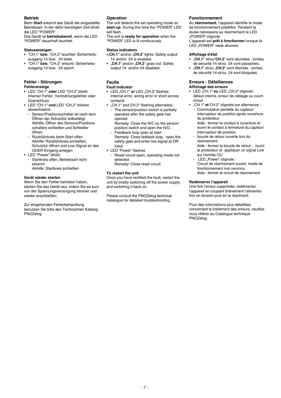 Pilz PNOZ e3vp 10/24VDC 1so 1so t User Manual | Page 7 / 12