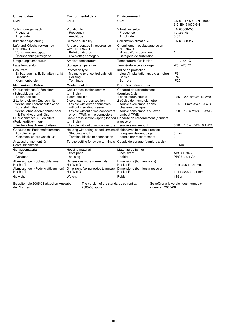 Pilz PNOZ e4.1p 24VDC 2so User Manual | Page 10 / 12