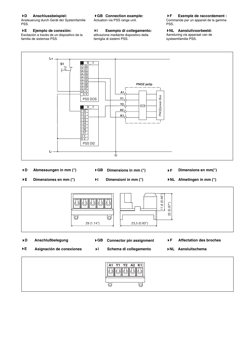 Pilz PNOZpe2p Bus-Interface User Manual | Page 11 / 12