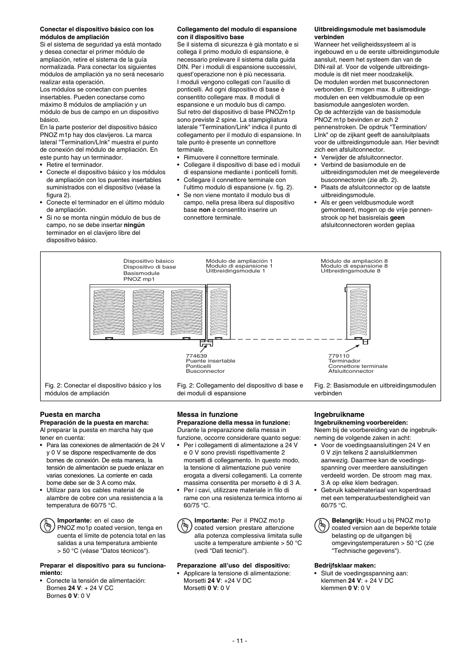 Pilz PNOZ mo1p 4 so User Manual | Page 11 / 16