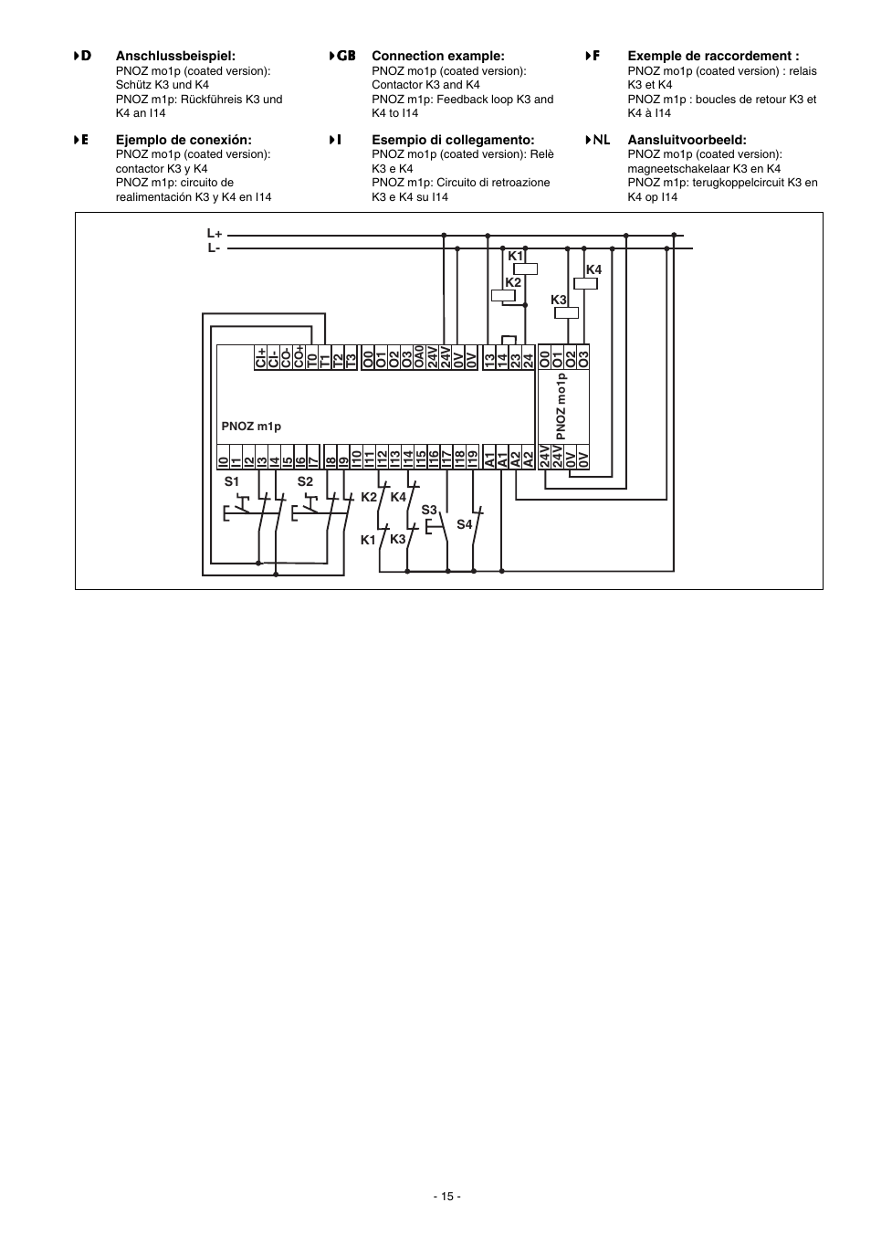 Pilz PNOZ mo1p 4 so User Manual | Page 15 / 16