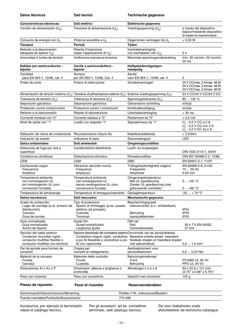 Pilz PNOZ mo3p 2so User Manual | Page 13 / 16