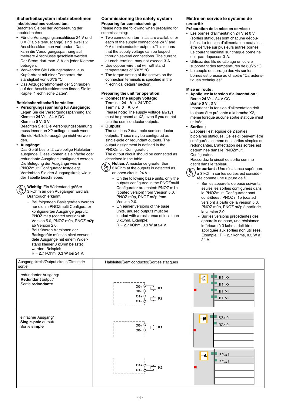 Pilz PNOZ mo3p 2so User Manual | Page 4 / 16