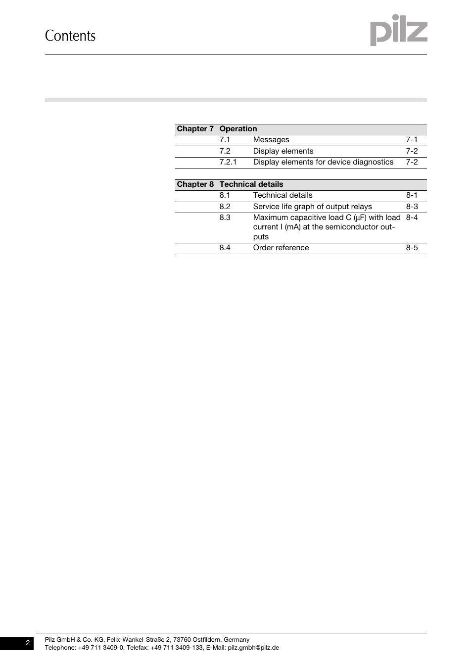 Pilz PNOZ mo5p 4 n/o burner User Manual | Page 4 / 33