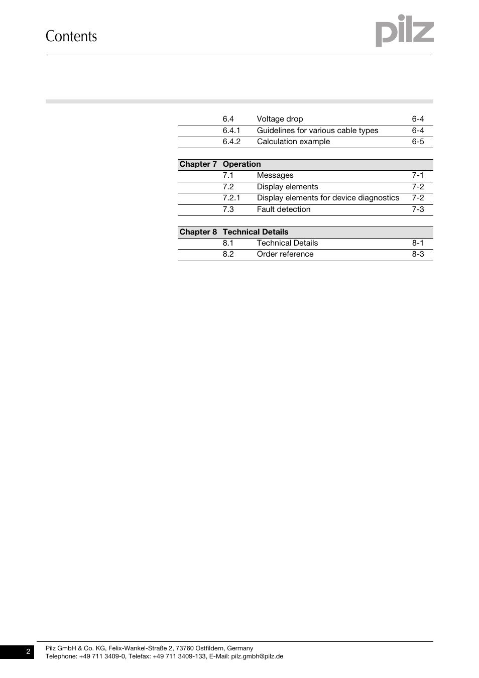 Pilz PNOZ ml2p safe link PDP User Manual | Page 4 / 33