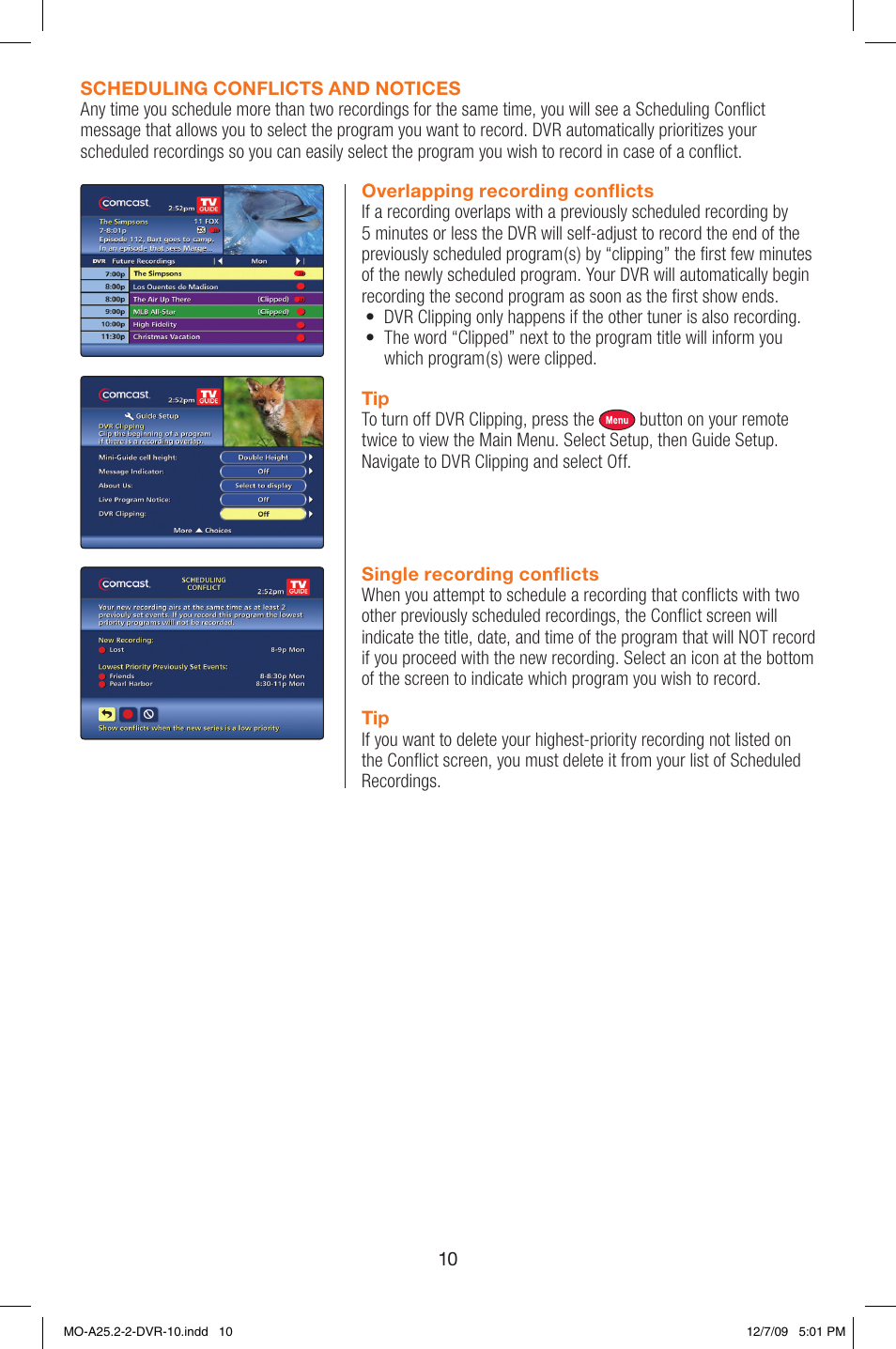 Comcast MO A25.2-2 User Manual | Page 10 / 16