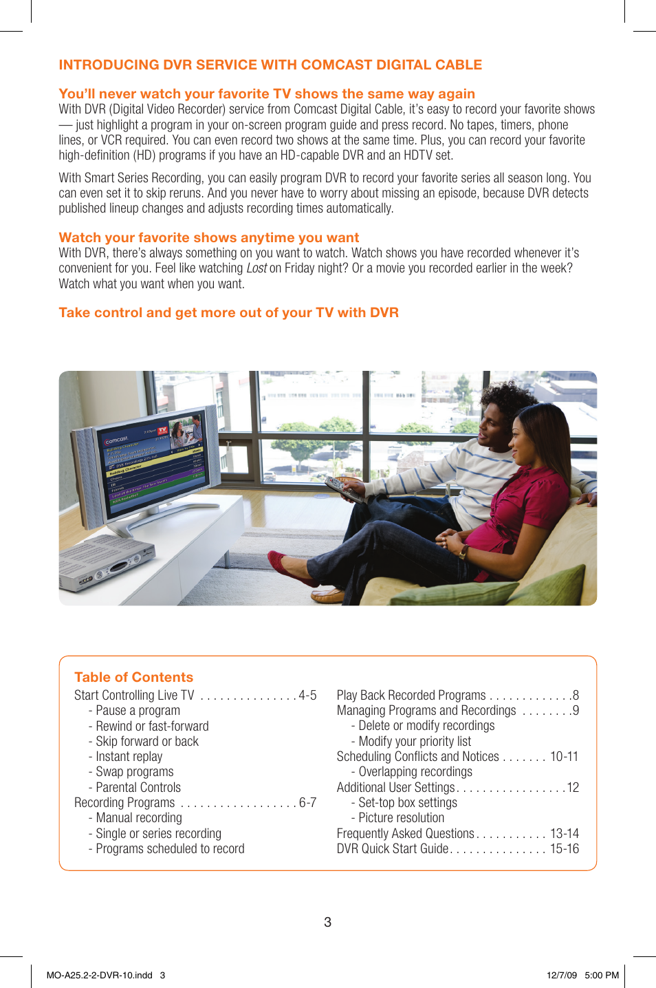 Comcast MO A25.2-2 User Manual | Page 3 / 16