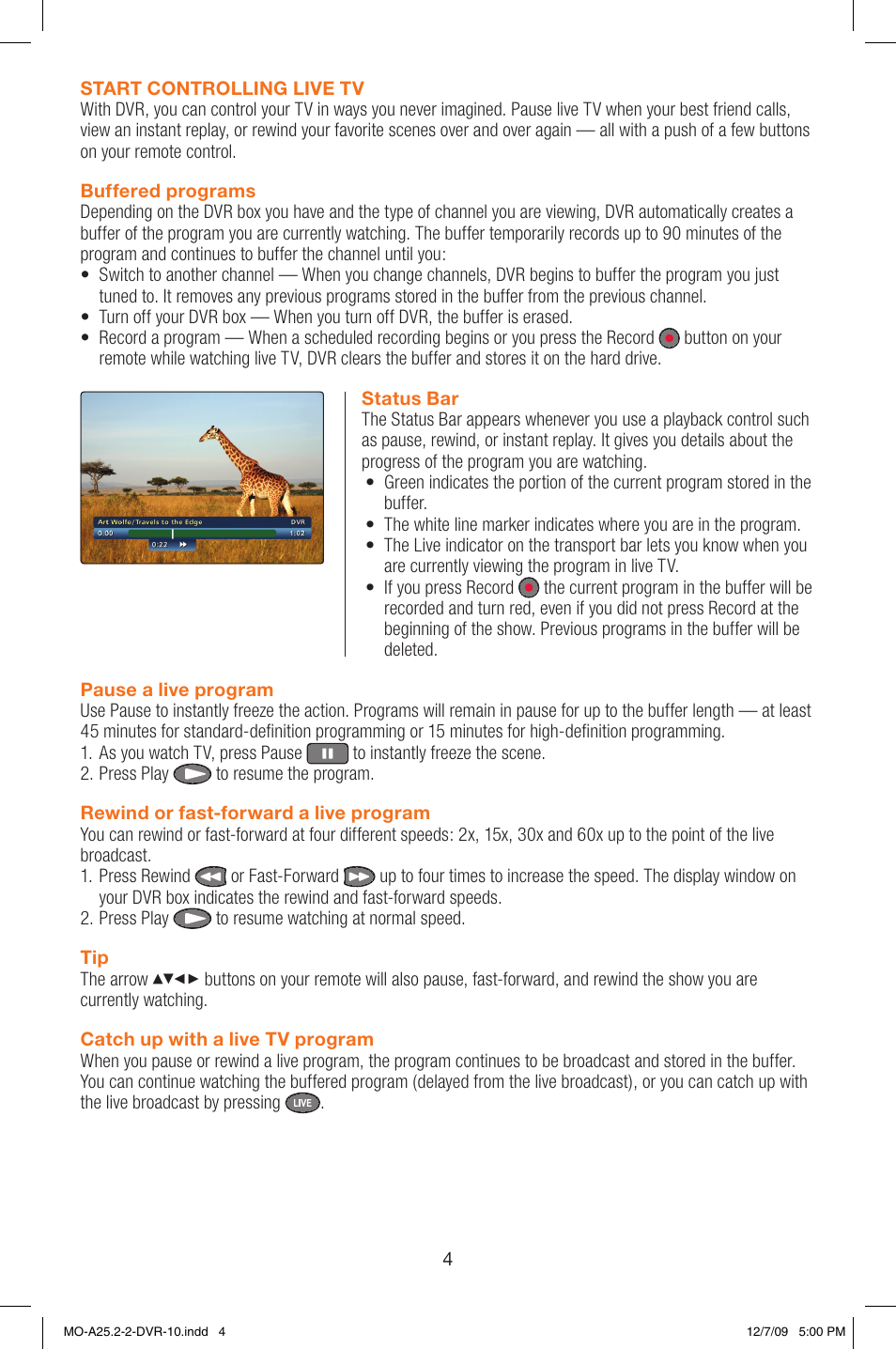 Comcast MO A25.2-2 User Manual | Page 4 / 16