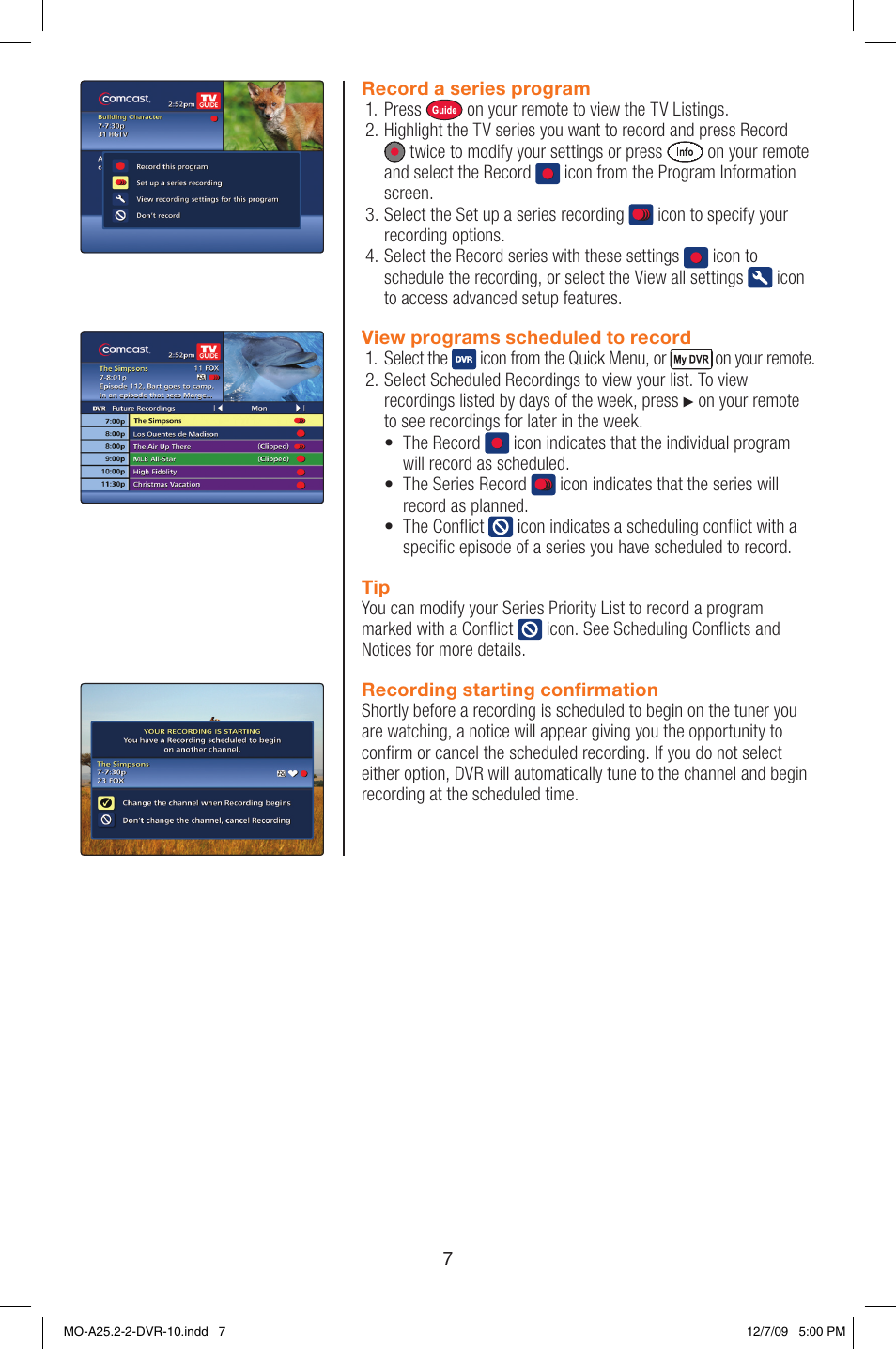 Comcast MO A25.2-2 User Manual | Page 7 / 16