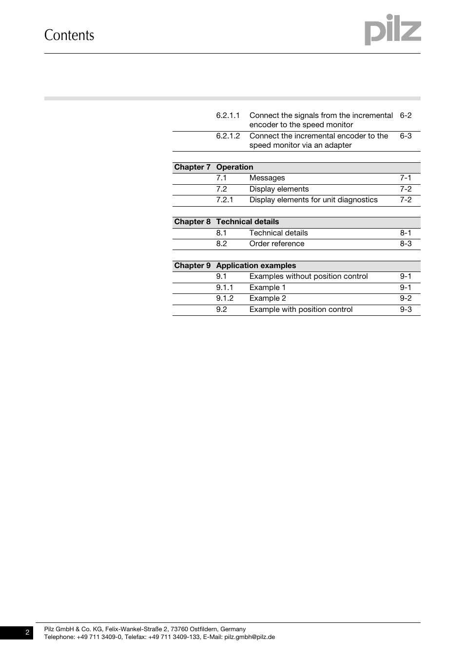 Pilz PNOZ ms3p standstill / speed monitor User Manual | Page 4 / 35