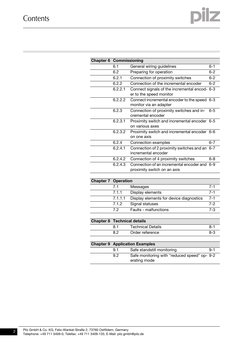 Pilz PNOZ ms2p TTL coated version User Manual | Page 4 / 45