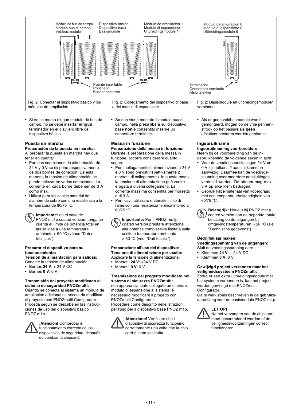 Pilz PNOZ mc1p User Manual | Page 11 / 16