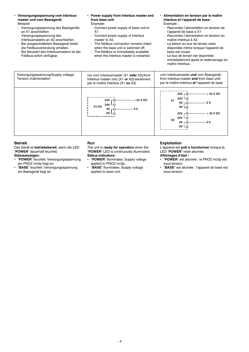 Pilz PNOZ mc0p Powersupply User Manual | Page 4 / 12