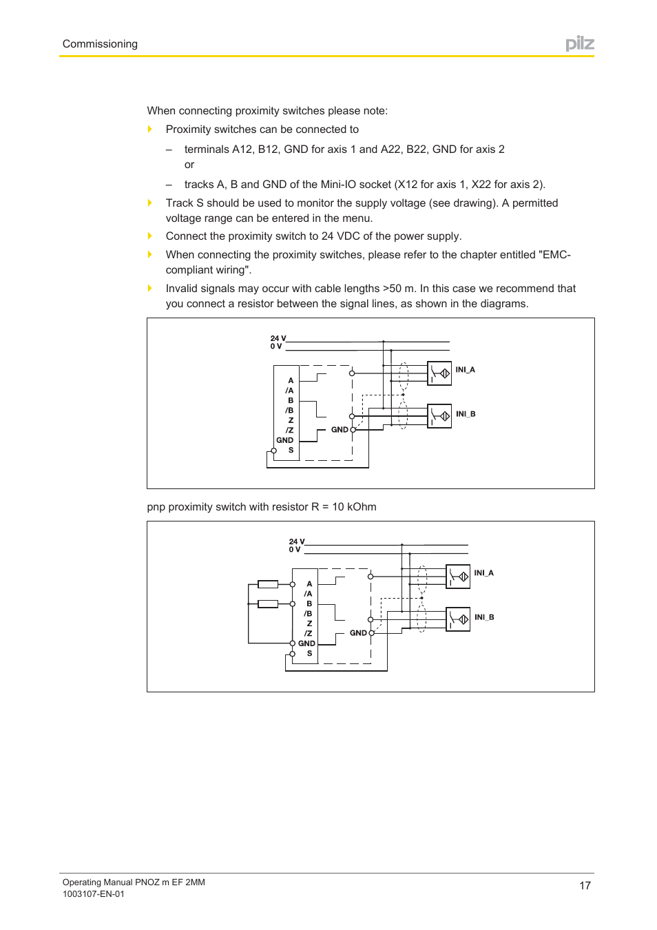 Pilz PNOZ m EF 2MM User Manual | Page 17 / 26