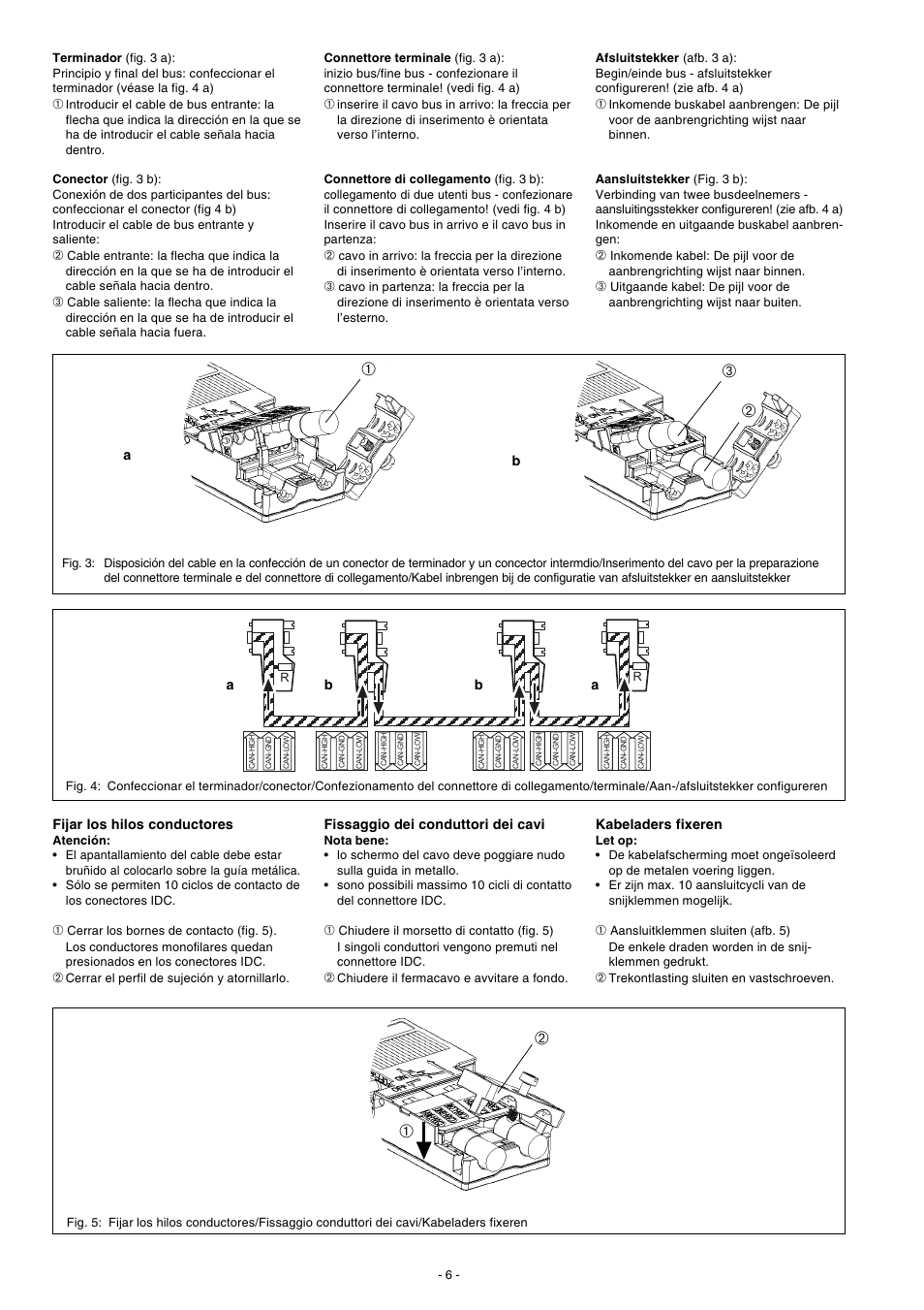 Pilz PSS SB M12 TERMINATOR User Manual | Page 6 / 8