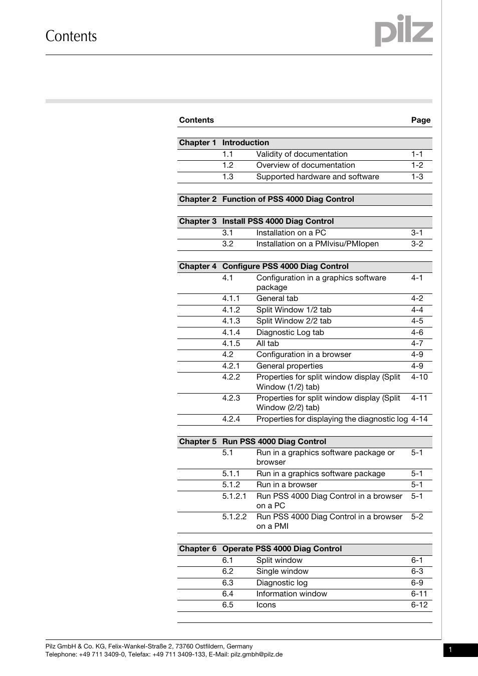 Pilz PSSu H PLC1 FS SN SD User Manual | Page 3 / 47