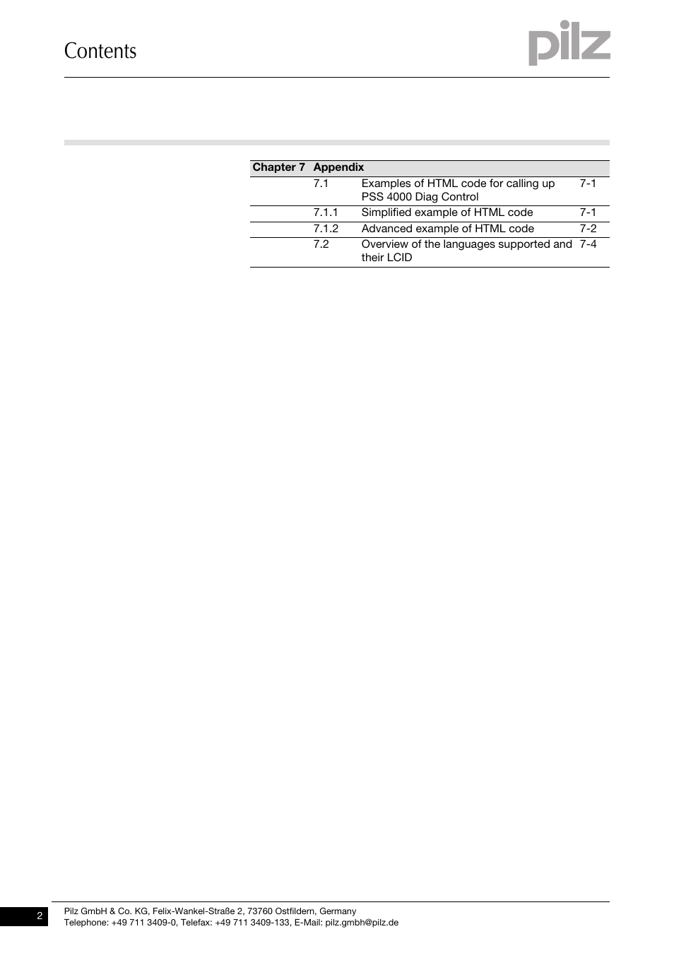 Pilz PSSu H PLC1 FS SN SD User Manual | Page 4 / 47