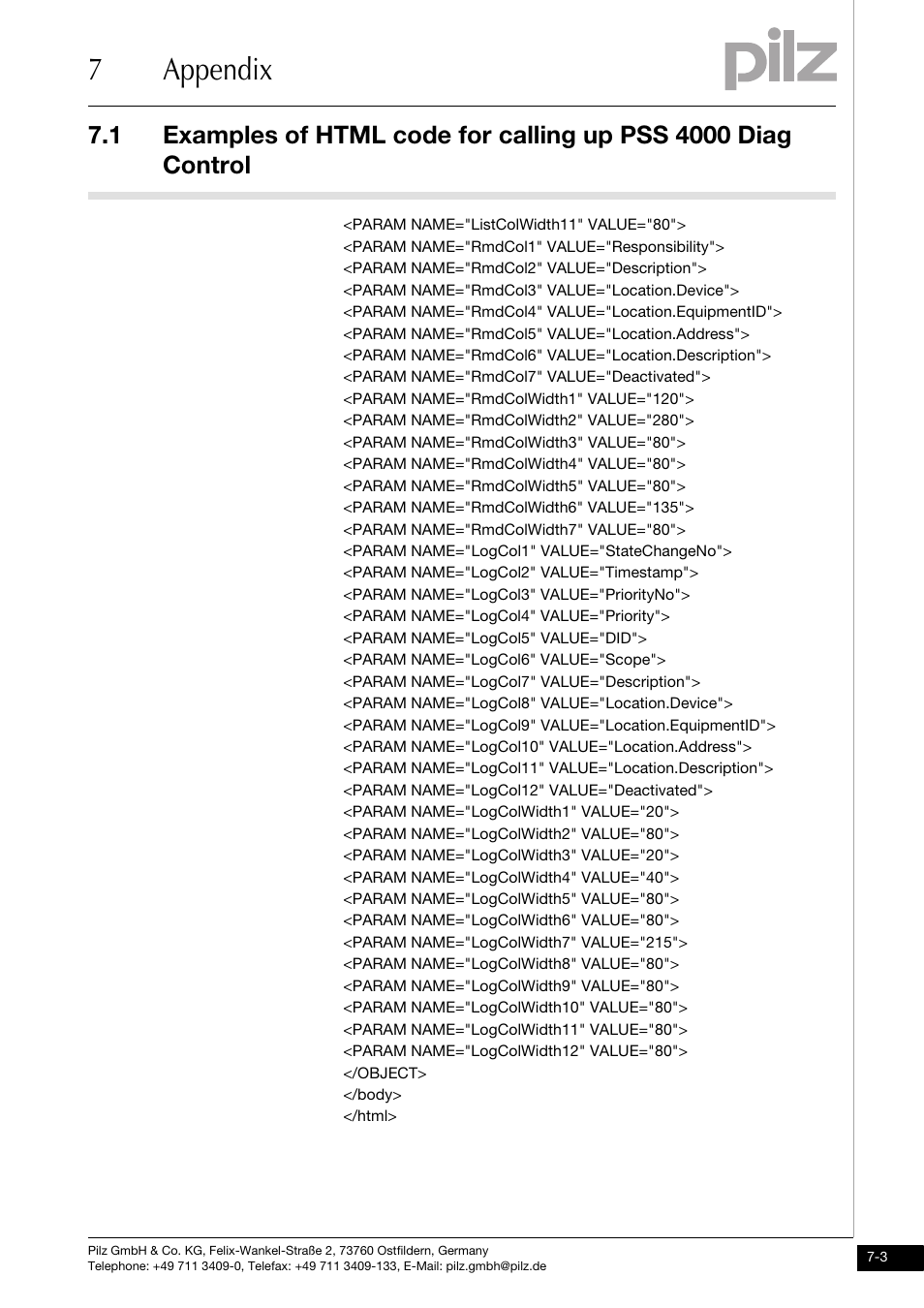 7appendix | Pilz PSSu H PLC1 FS SN SD User Manual | Page 45 / 47