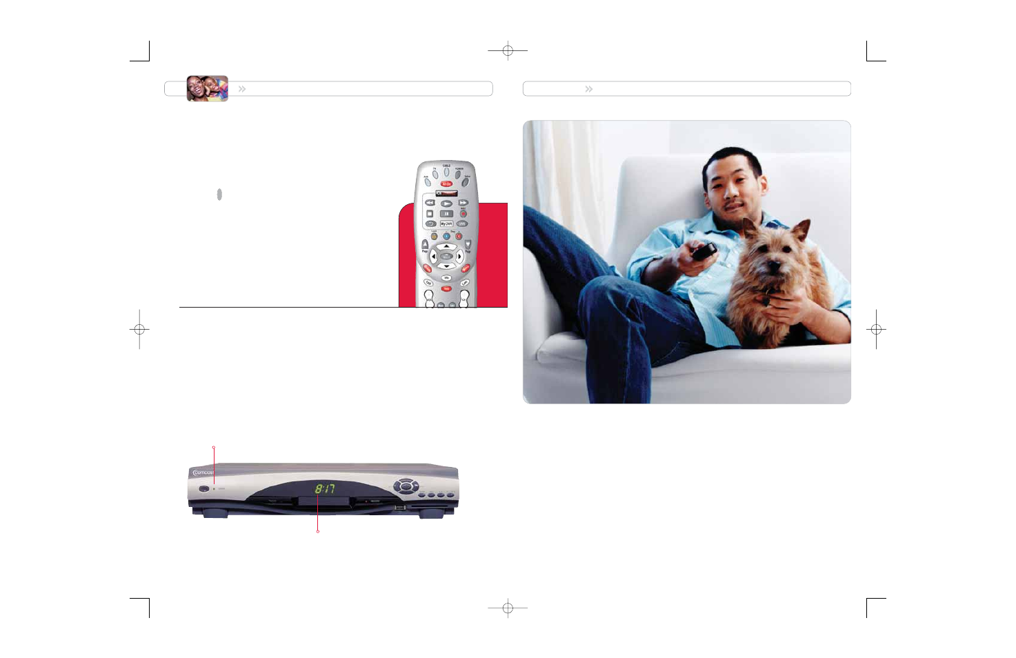 Find out when your favorite programs are on, Getting started, Manage your dvr box | Prepare your remote control | Comcast 1676-DVR SA User Manual | Page 6 / 24