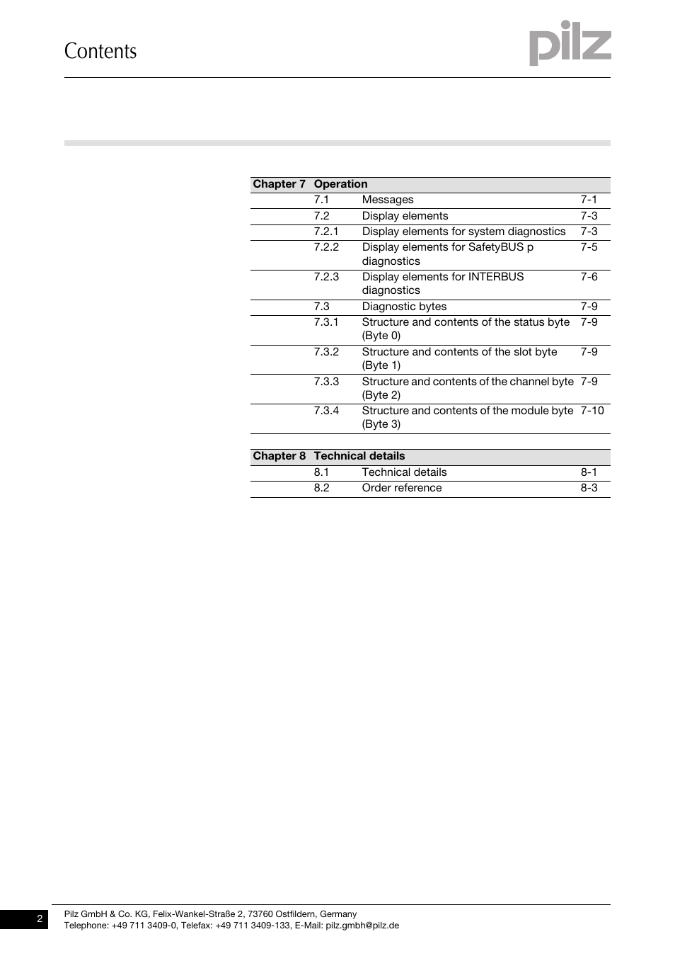 Pilz PSSu H SB IBSo User Manual | Page 4 / 39