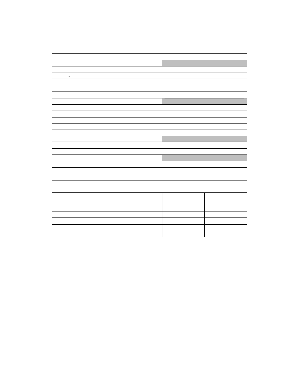 Specifications | Comtrol Rocket Port Multiport Serial Cards 550 User Manual | Page 19 / 20
