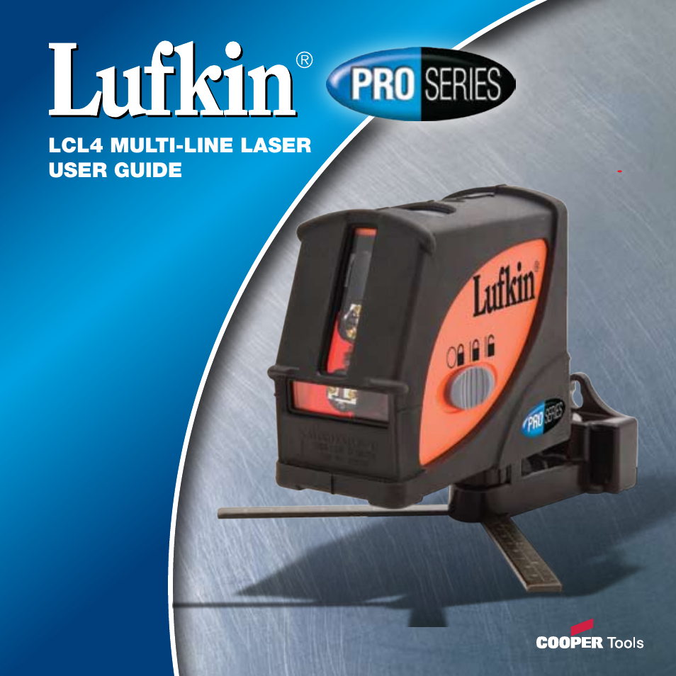 Cooper Hand Tools LUFKIN LCL4 User Manual | 17 pages