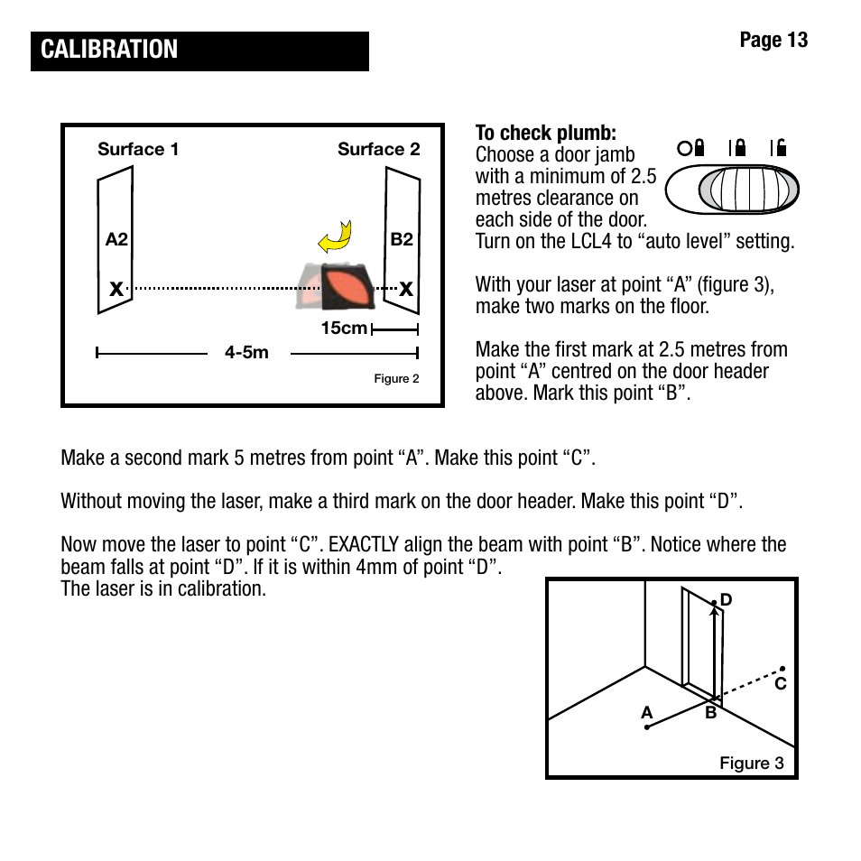 Calibration | Cooper Hand Tools LUFKIN LCL4 User Manual | Page 13 / 17