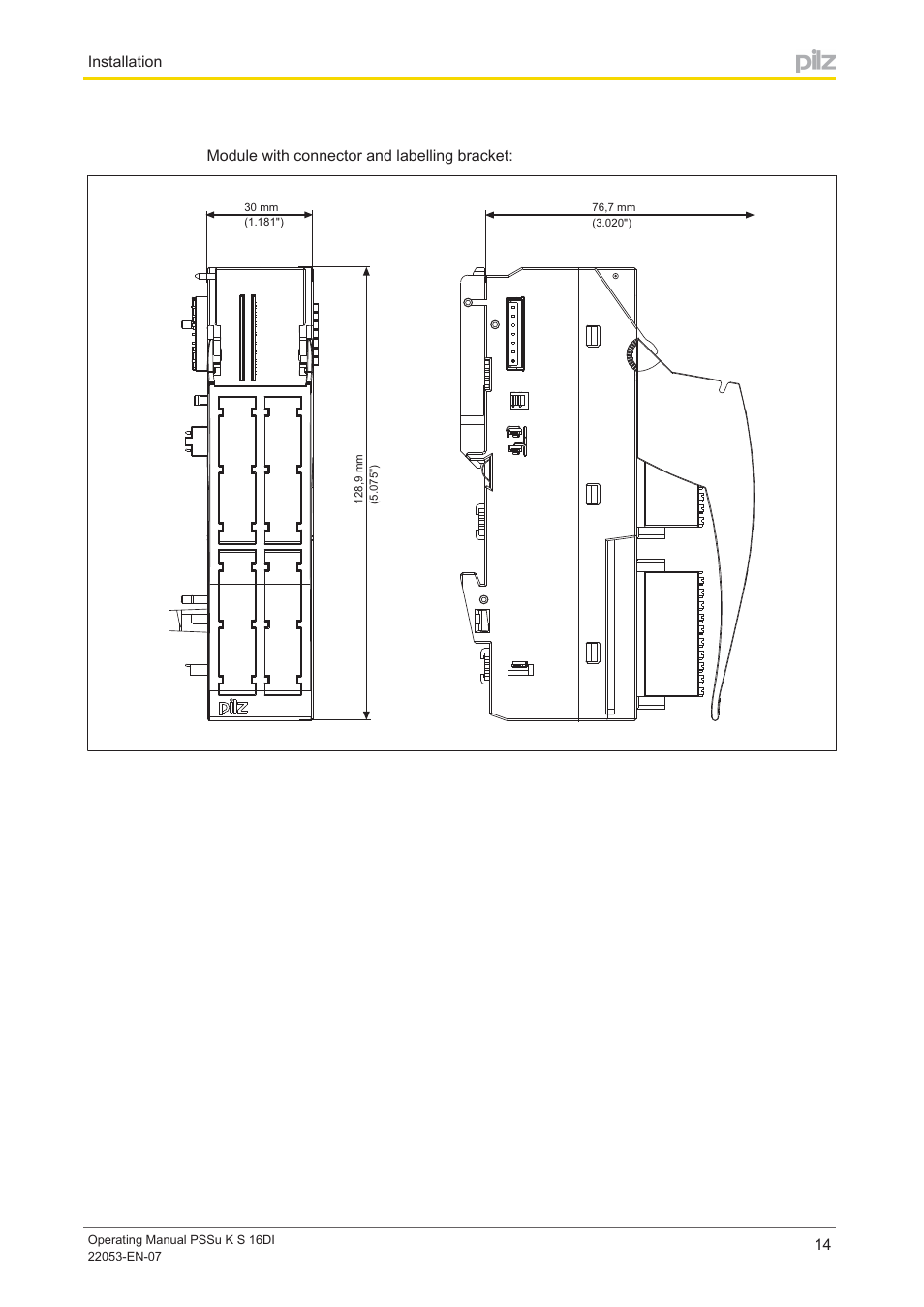 Pilz PSSu K S 16DI User Manual | Page 14 / 31