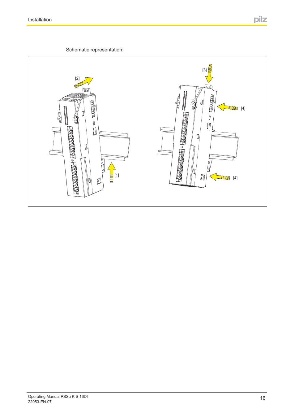 Pilz PSSu K S 16DI User Manual | Page 16 / 31