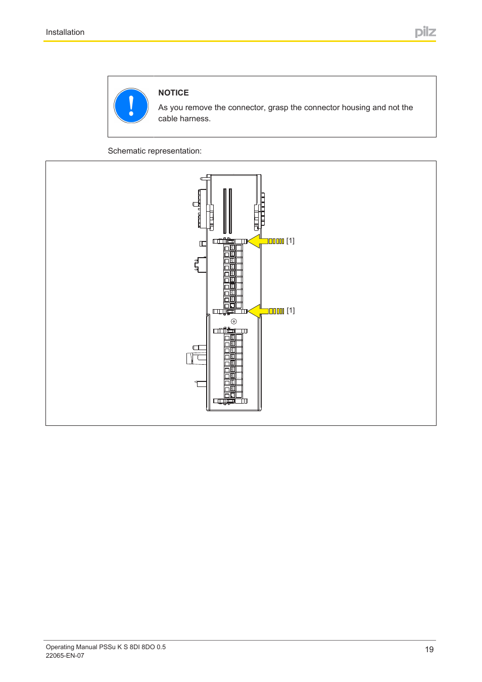 Pilz PSSu K S 8DI 8DO 0.5 User Manual | Page 19 / 34