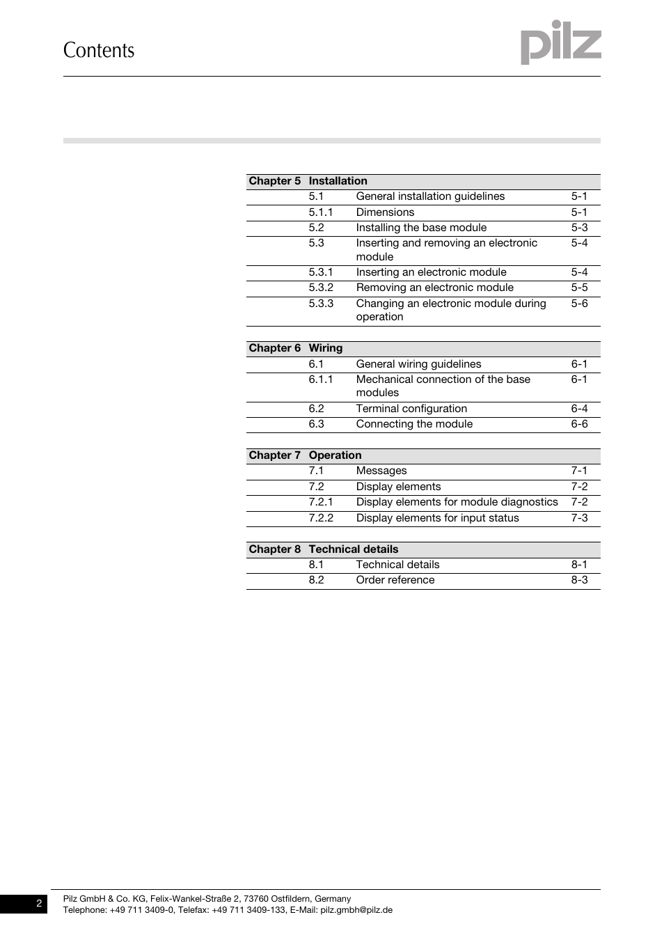 Pilz PSSu E S 4AI U User Manual | Page 4 / 53