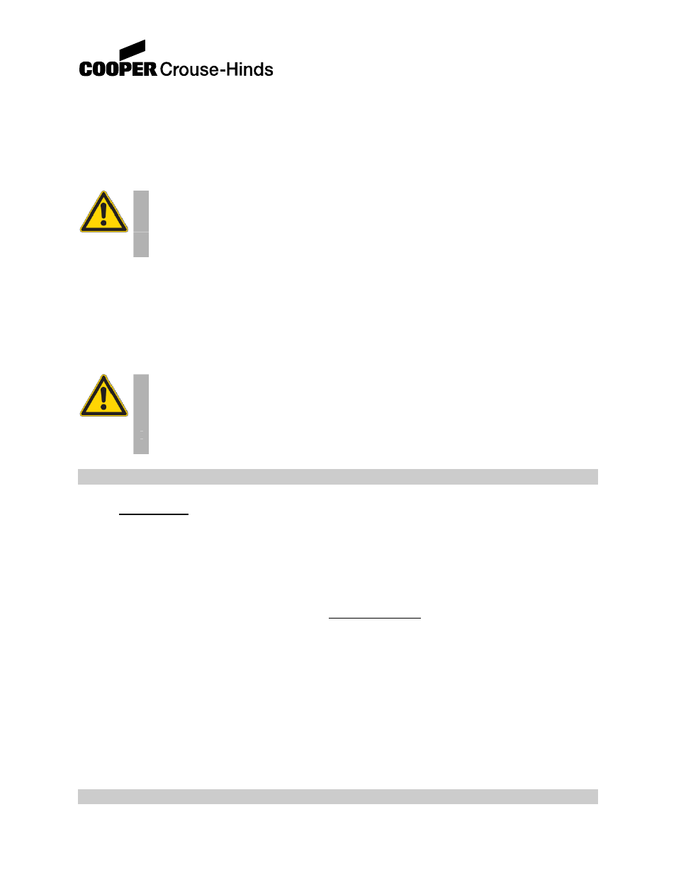 Notice | Cooper Hand Tools MODEL 4 LED STYLE III L-852T User Manual | Page 9 / 15